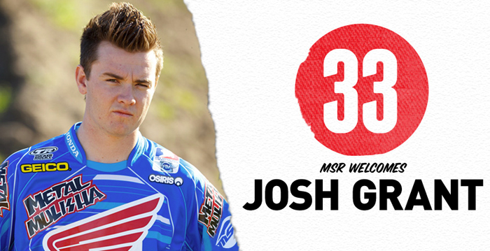 Josh Grant chez MSR