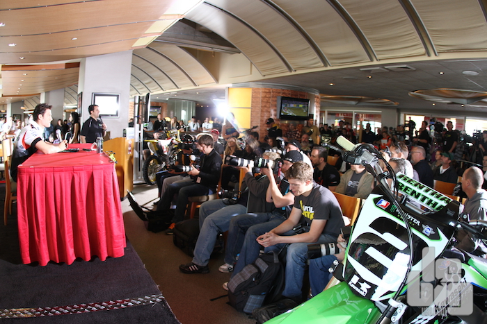 La conf' de presse d'Anaheim 1