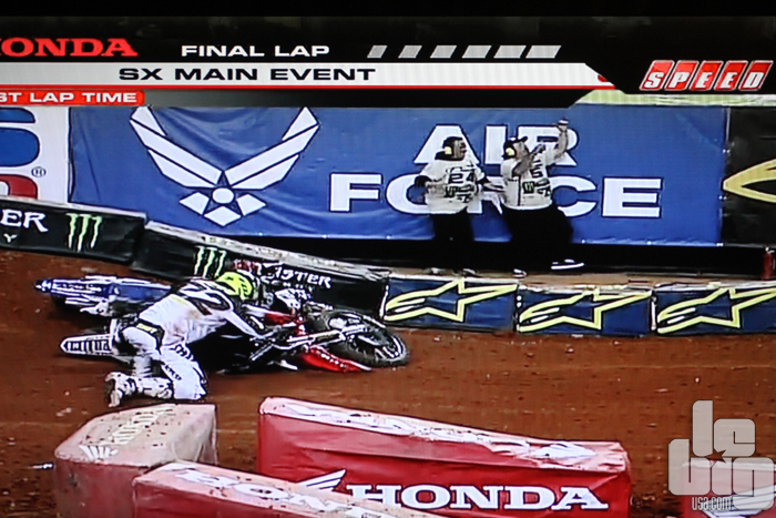 La collision entre Stewart et Reed