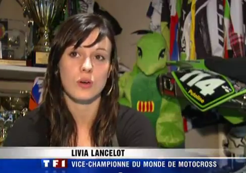 Livia Lancelot au JT de TF1