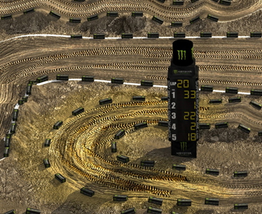 SX Saint Louis : La piste en 3D