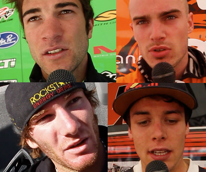 Interviews Aranda, Aubin, Boog, Tixier