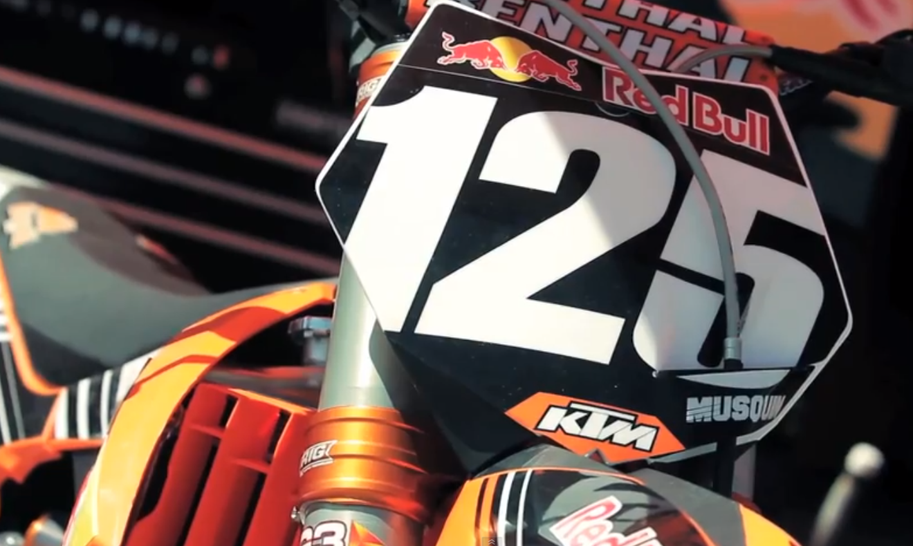 Le trio KTM Musquin, Short et Roczen