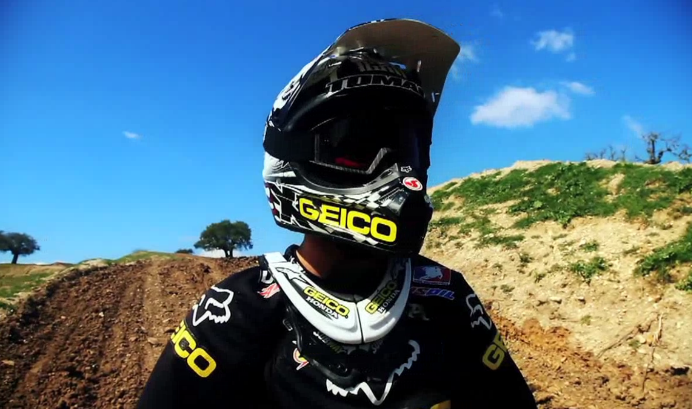 Ken Roczen et Tomac s'entrainent...