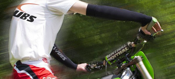 Contre le mal de bras en cross