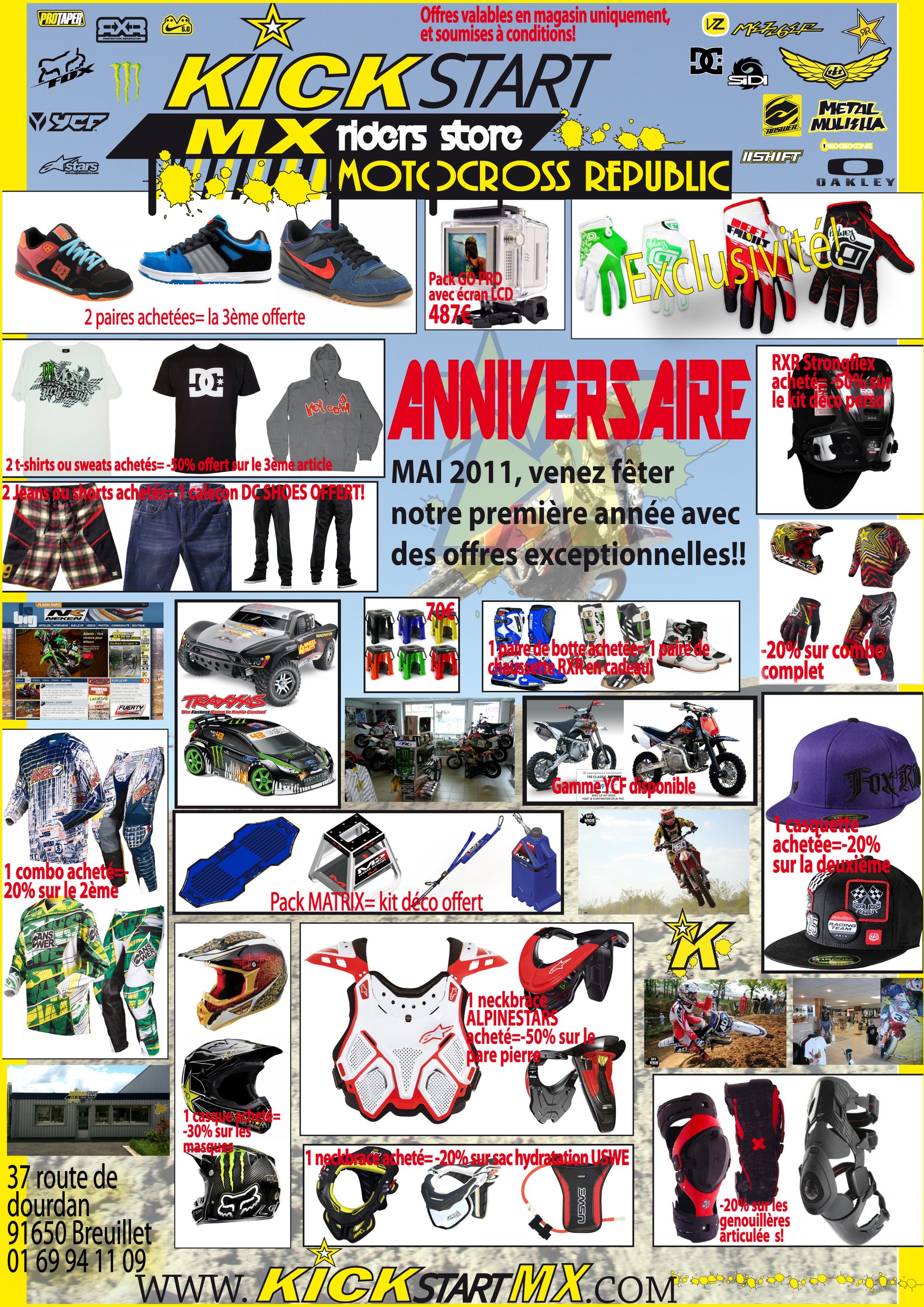 KickStart MX fête ses 1 an