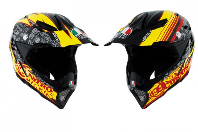 Nouveau casque AGV Pastrana