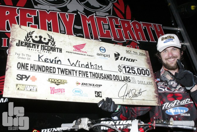 2006. Une course SX. $125,000. 