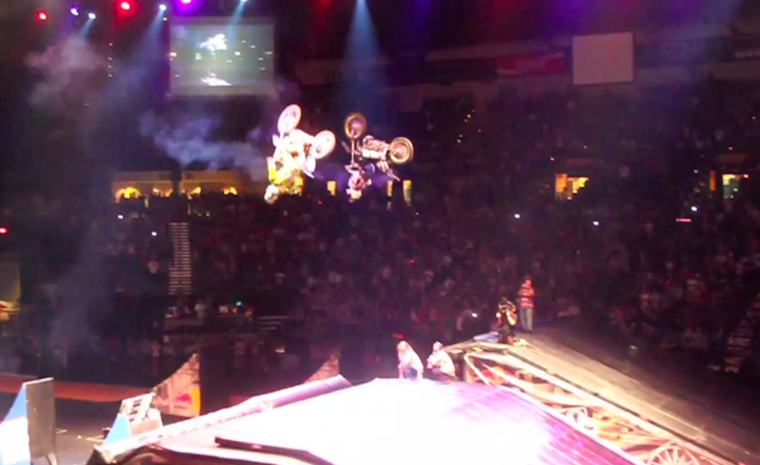 Double back-flip Pastrana/Sinclair