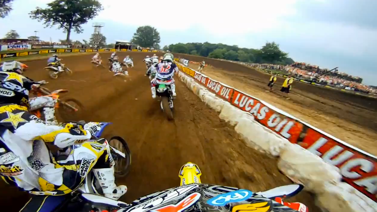 Red Bud avec Byrne en GoPro