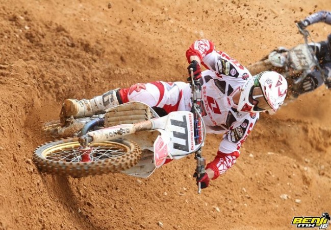Le point MX1 avant Lommel