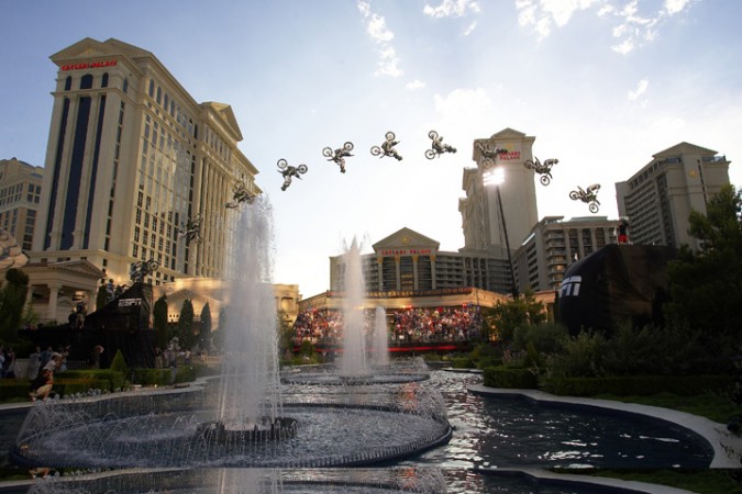 Metzger dans le ciel de Vegas