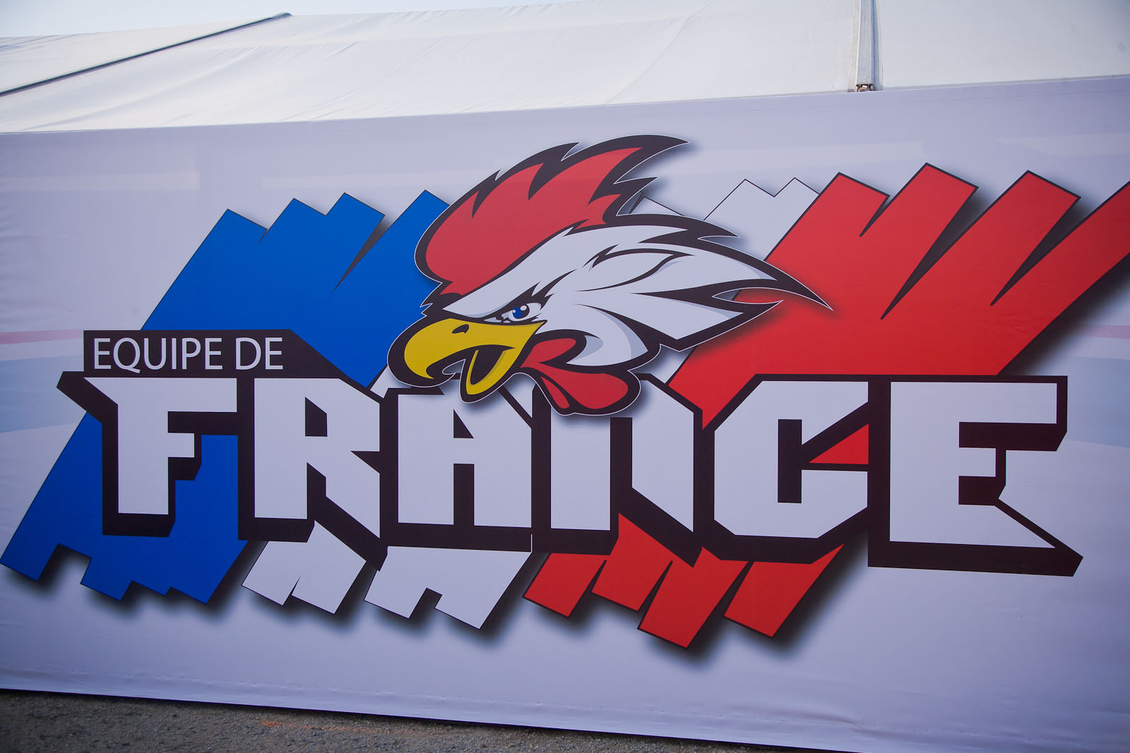 Les motos de l'équipe France