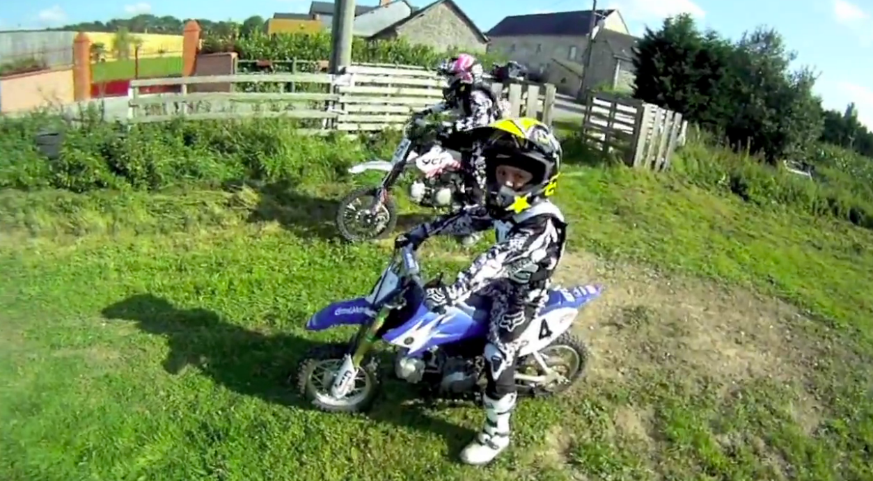 Quand des minots s'entrainent...