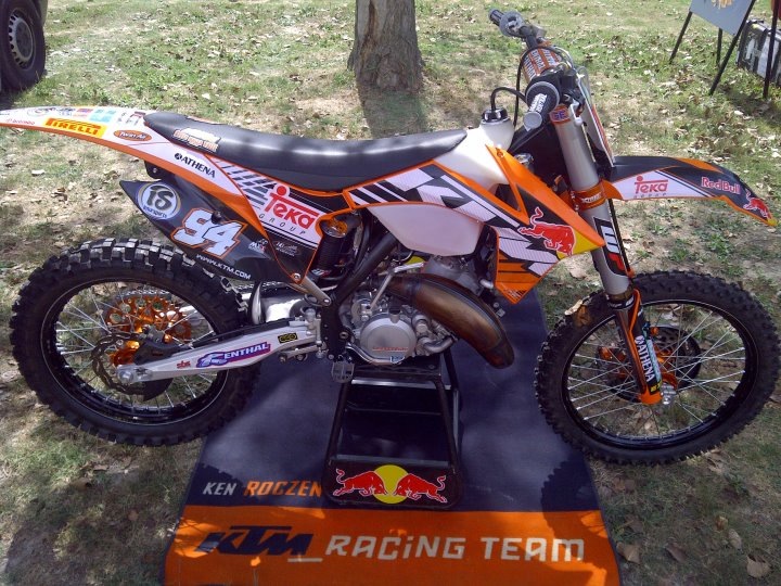La KTM 125 de Ken Roczen