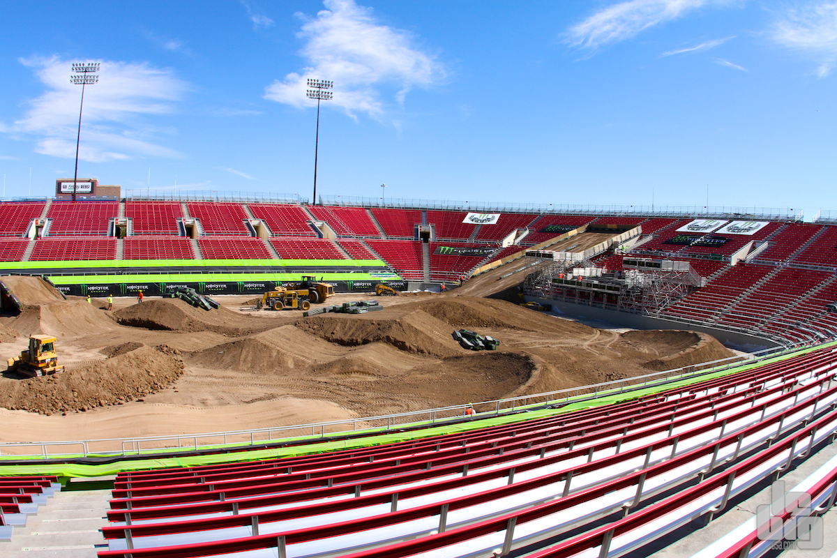 La piste du Monster Cup SX en vidéo