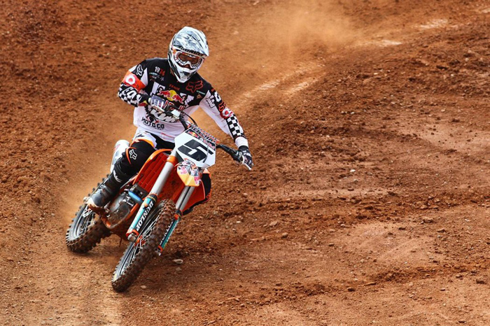 Ryan Dungey sur le terrain KTM