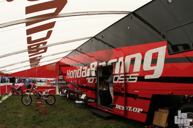 L'équipe American Honda 2012