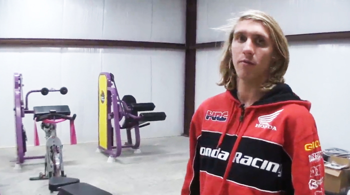 Visite chez Justin Barcia