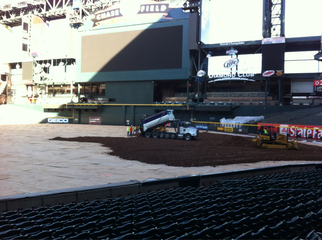 La piste du SX de Phoenix