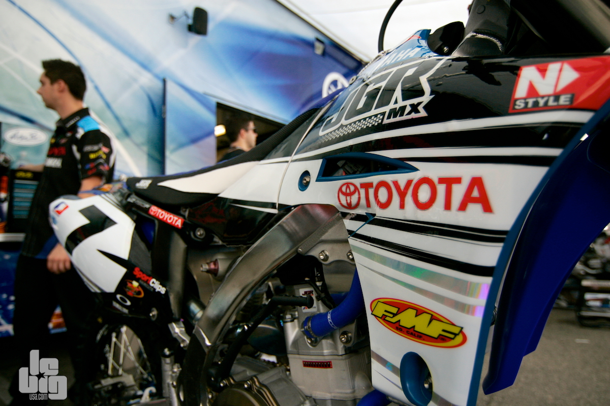 Sous l'auvent Joe Gibbs Racing