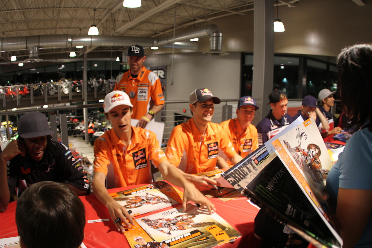 Les autographes chez Malcolm Smith