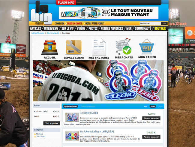 Nouvelle boutique LBU