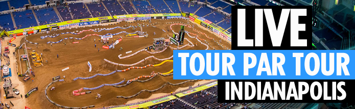 Le tour par tour d'Indianapolis