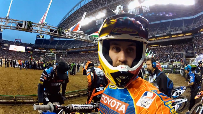 Le SX de Seattle en GoPro