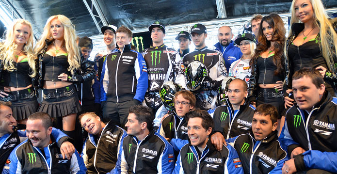 GP 2012 : L'équipe officielle Yamaha