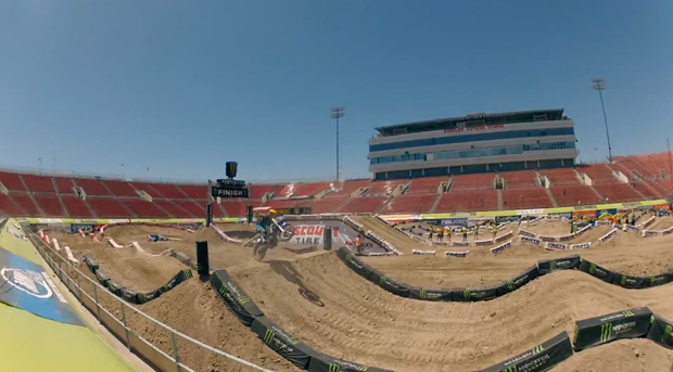 La piste de Vegas avec Millsaps