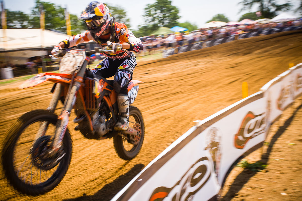 Le « Holeshot » de Marvin