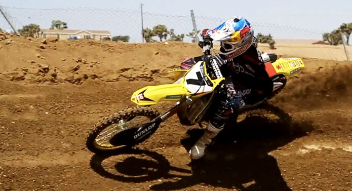 Baggett et Stewart à l'entrainement