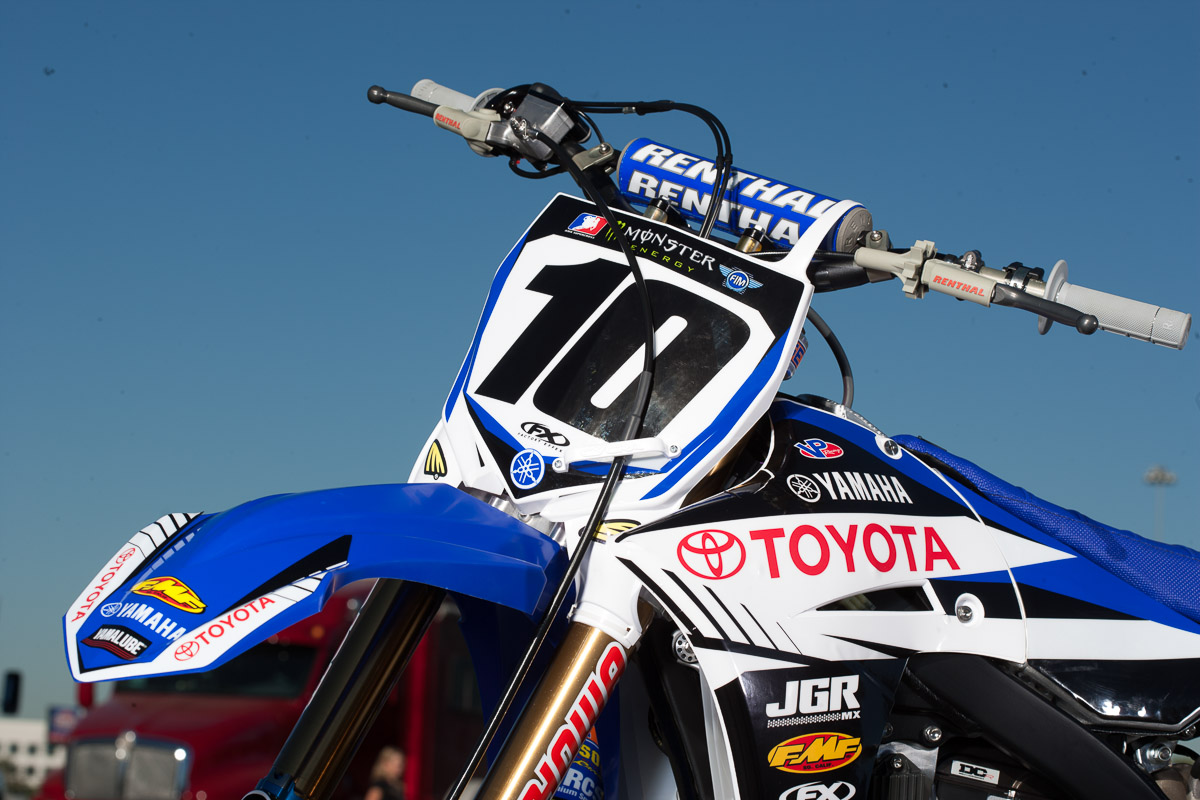Yamaha YZF 450 JGR : Justin Brayton
