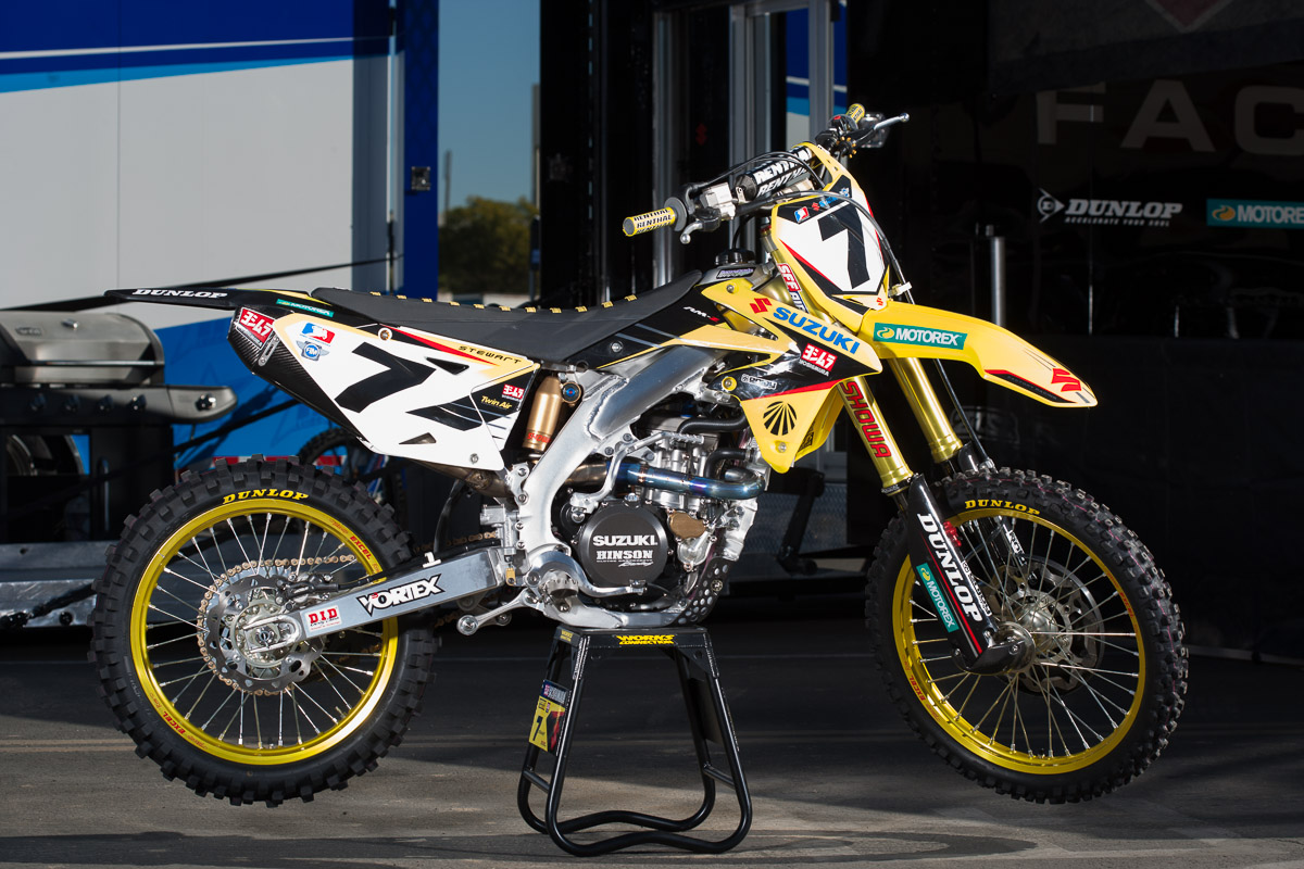 Suzuki RMZ 450 : James Stewart