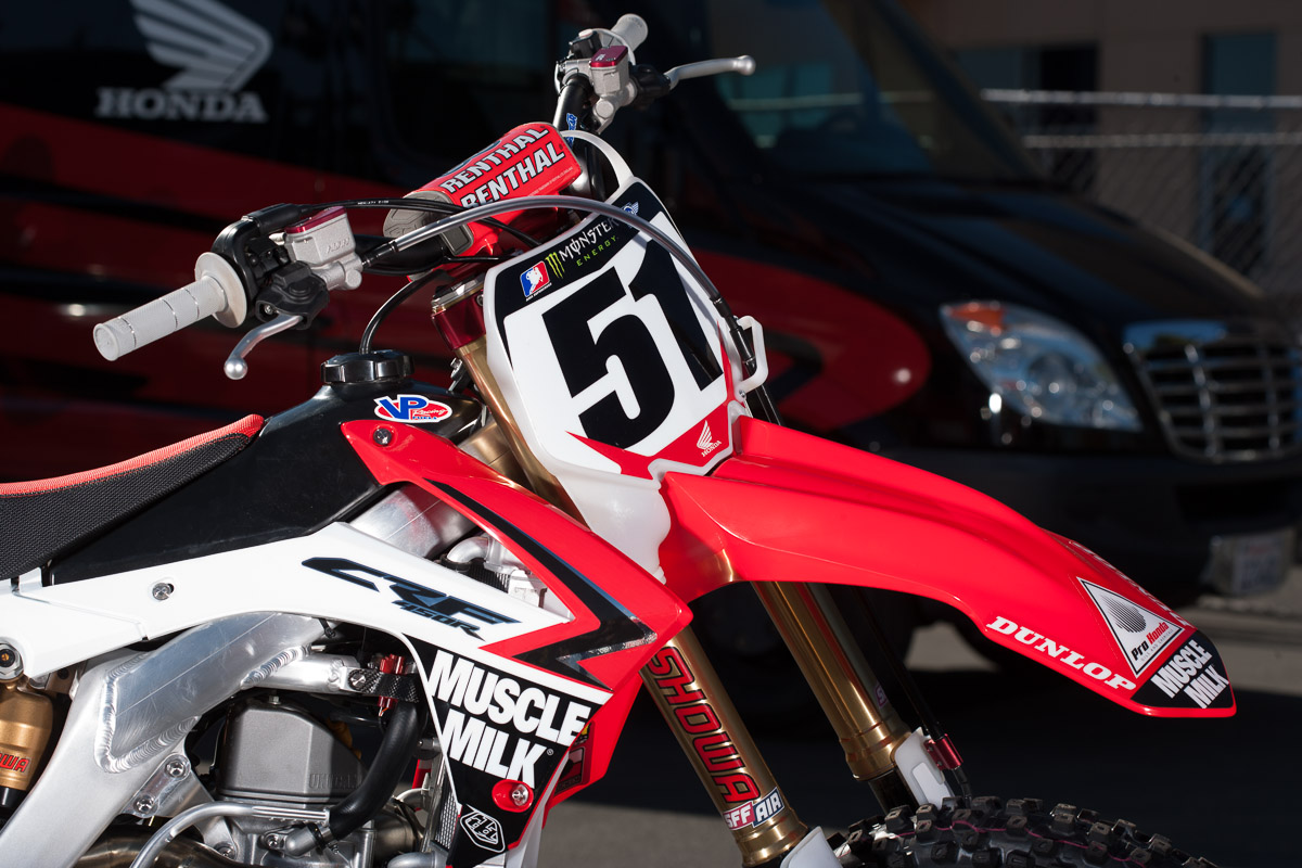 Honda 2013 CRF450F : Justin Barcia
