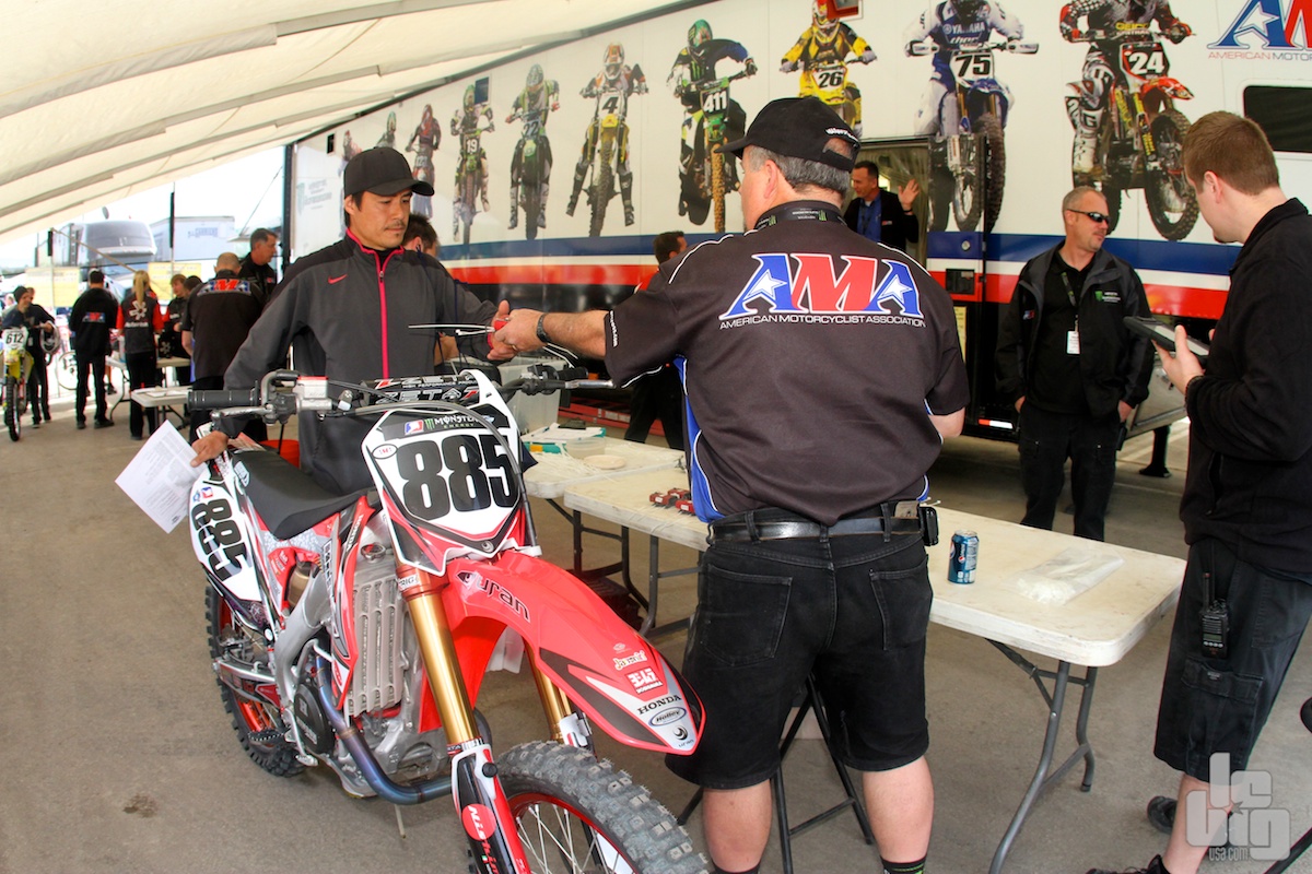L'inspection du matin à Anaheim 3