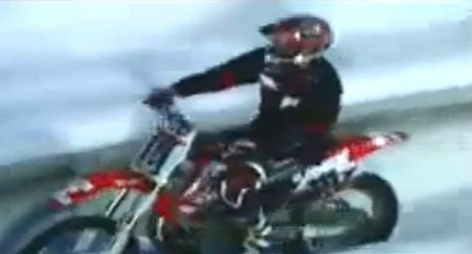 Jean-Michel Bayle défiait un bobsleigh