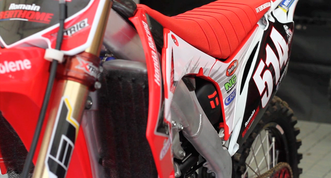 Vidéo : les Honda de l'équipe HDI MX