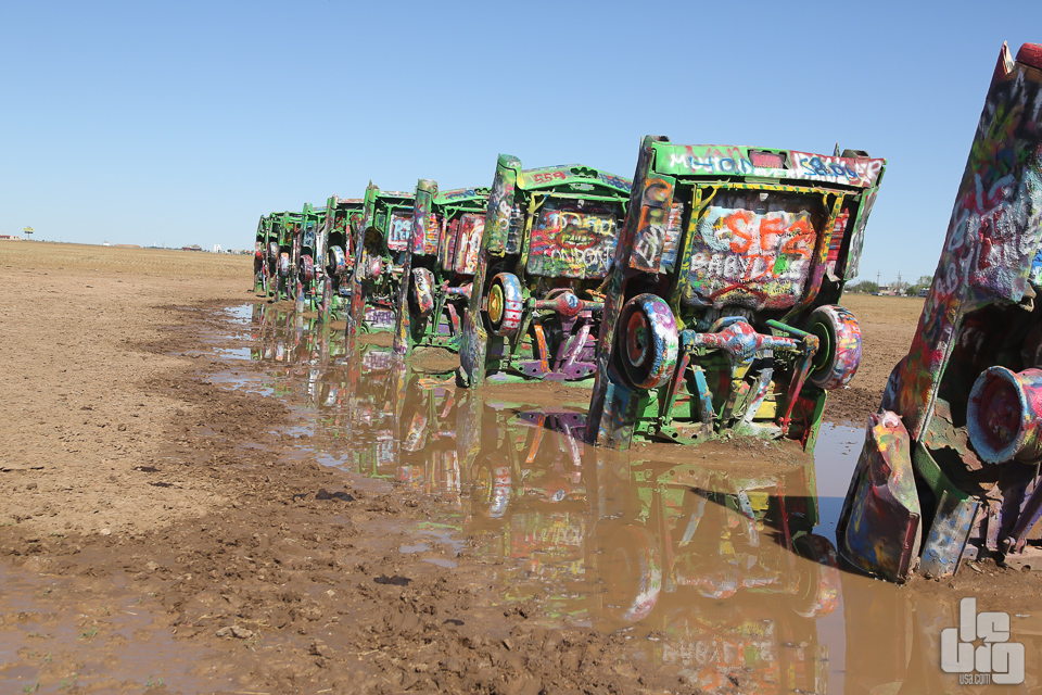 Bienvenue à Cadillac Ranch
