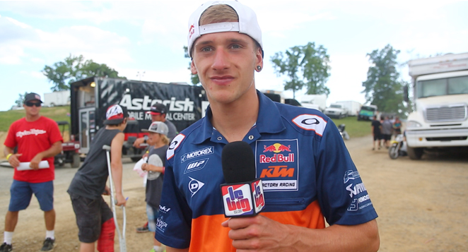 Roczen : « ma botte s'est détachée »