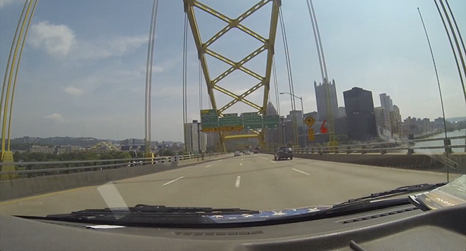 De Pittsburgh à Clarksburg en 3 minutes