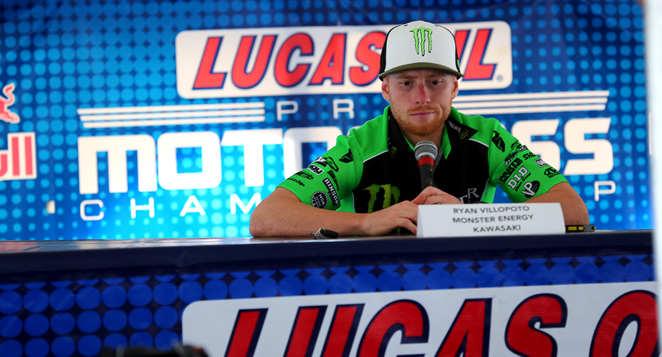 Ryan Villopoto : « j'ai glissé »