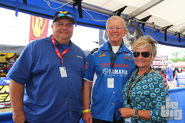 Bobby et Trent Webb sont très proches de Joe Gibbs. © Charlotte. F