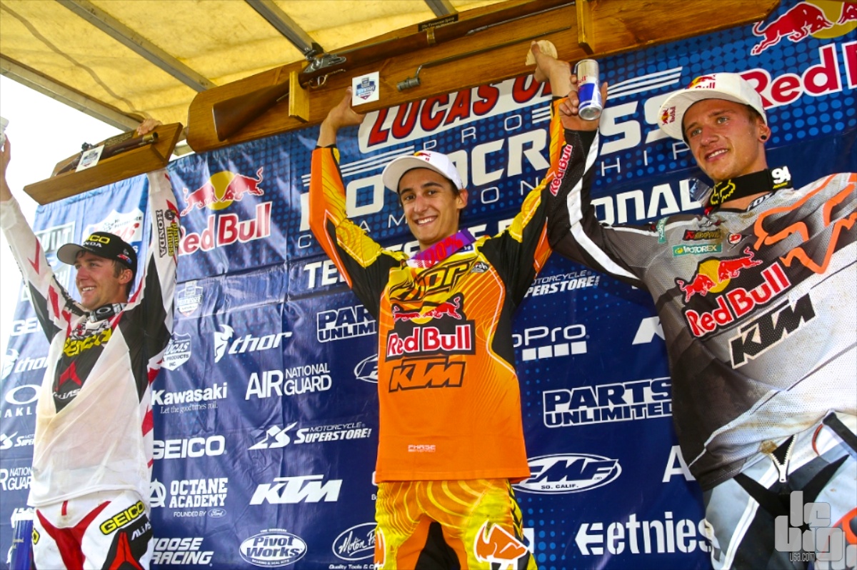 Musquin 1er vainqueur à Muddy Creek