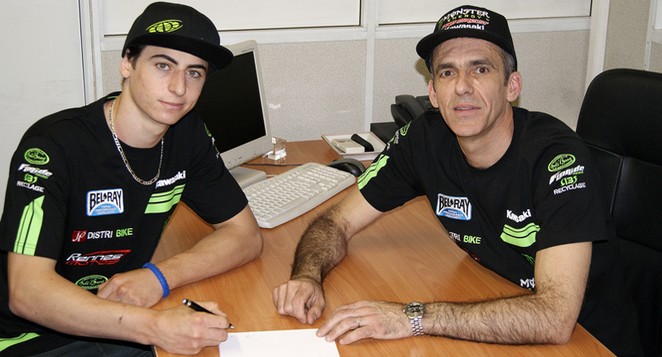 Dylan Ferrandis chez CLS Pro Circuit