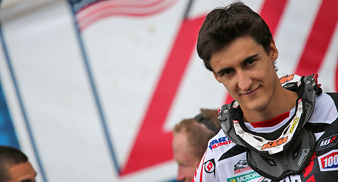 Marvin Musquin de passage en France