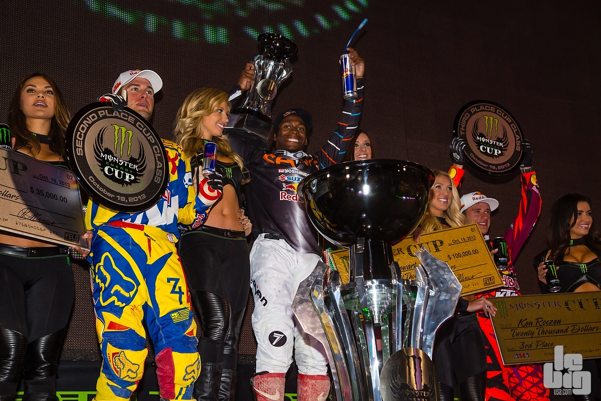 James Stewart gagne la Monster Cup