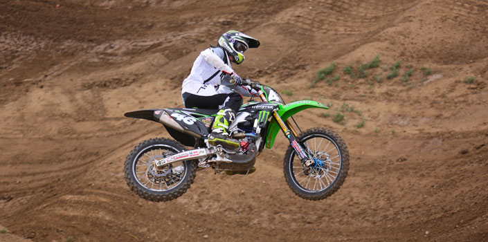 Adam Cianciarulo à l'entrainement...