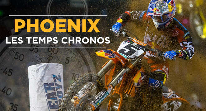 Phoenix : les temps chronos 450 & 250